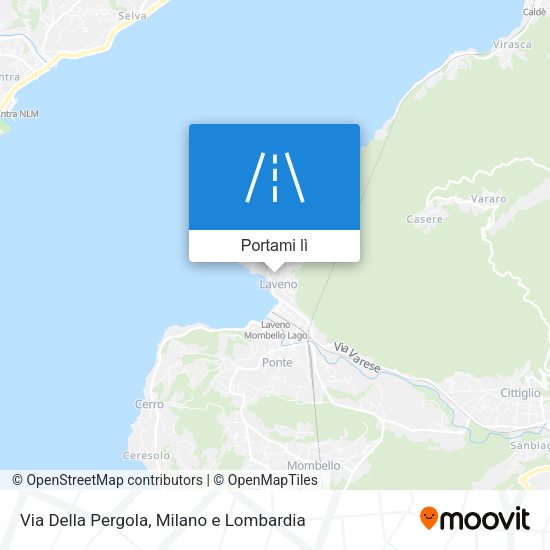Mappa Via Della Pergola