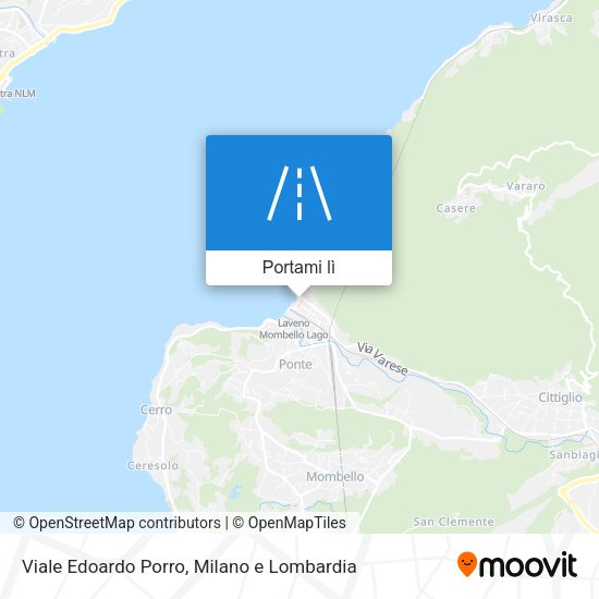 Mappa Viale Edoardo Porro