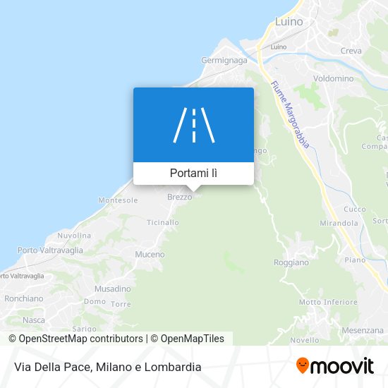 Mappa Via Della Pace