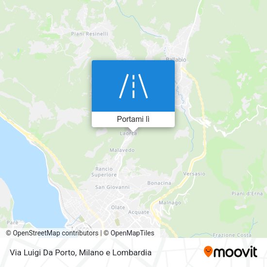 Mappa Via Luigi Da Porto