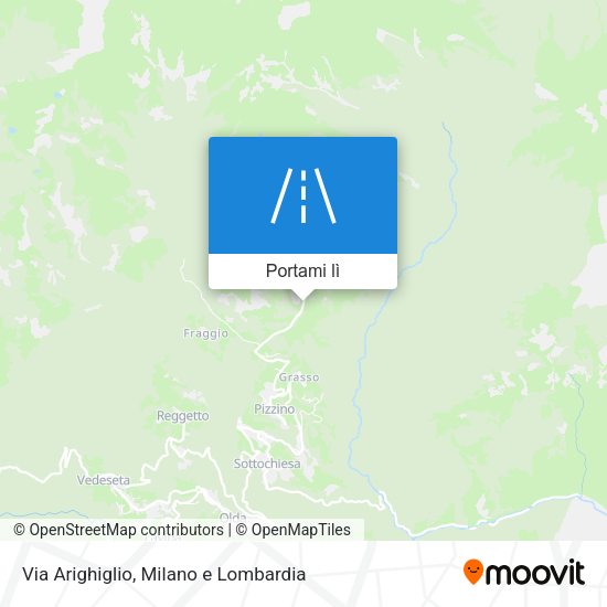 Mappa Via Arighiglio