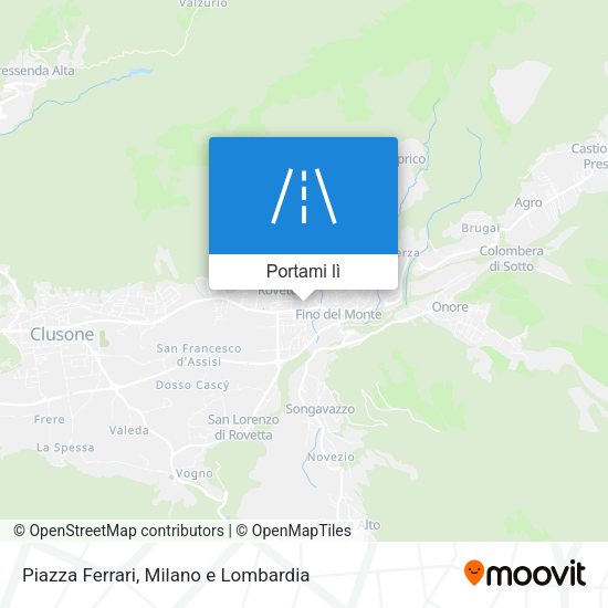 Mappa Piazza Ferrari
