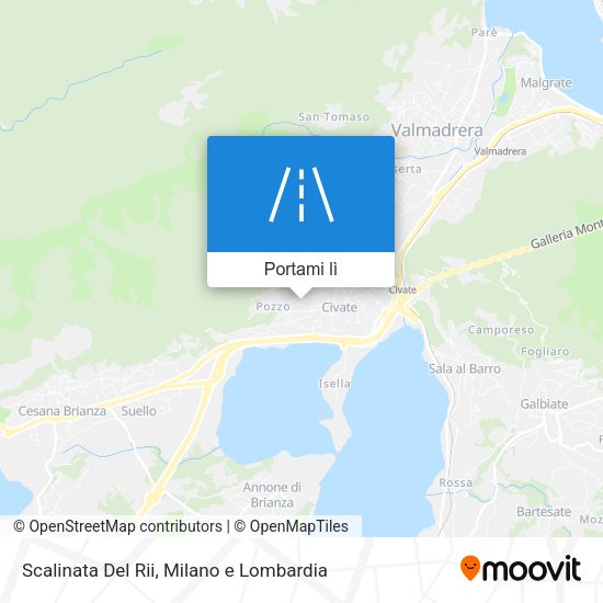 Mappa Scalinata Del Rii