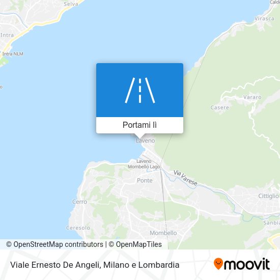 Mappa Viale Ernesto De Angeli