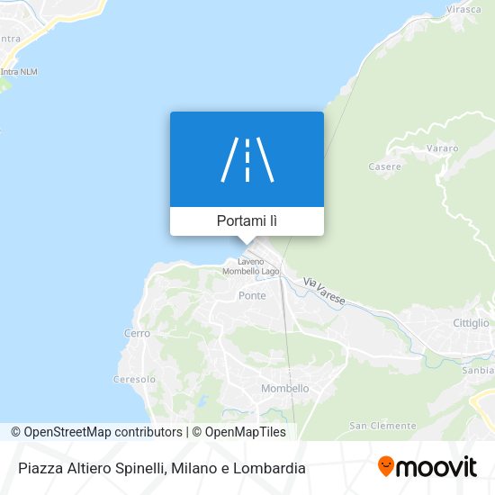 Mappa Piazza Altiero Spinelli