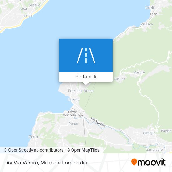 Mappa Av-Via Vararo
