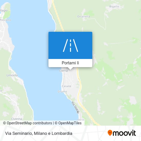 Mappa Via Seminario