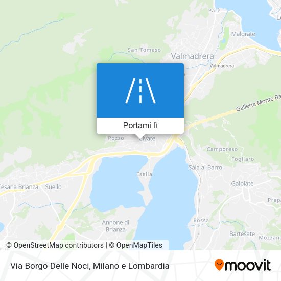Mappa Via Borgo Delle Noci