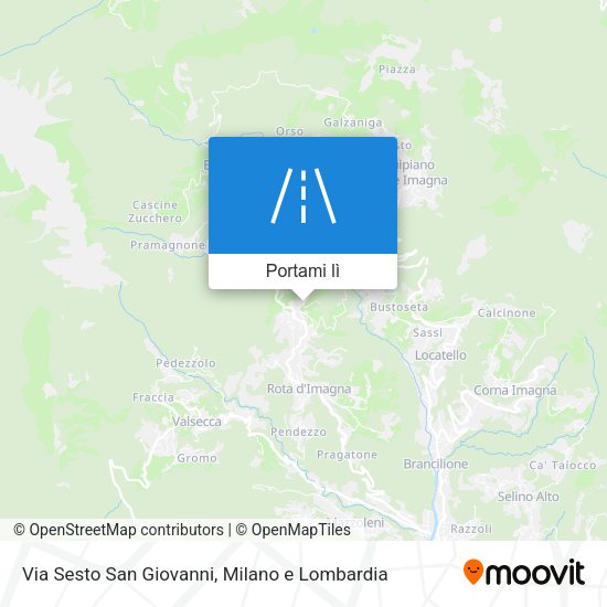 Mappa Via Sesto San Giovanni