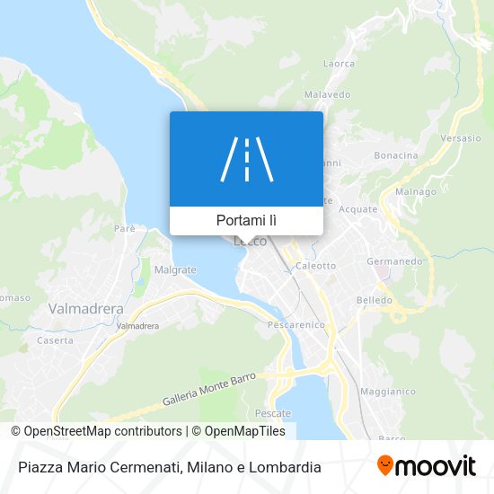 Mappa Piazza Mario Cermenati