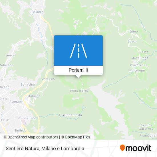 Mappa Sentiero Natura