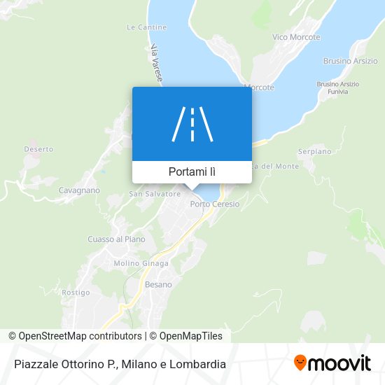 Mappa Piazzale Ottorino P.