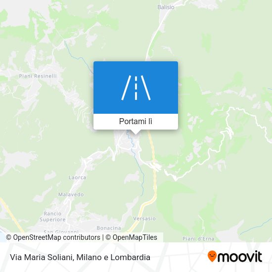 Mappa Via Maria Soliani