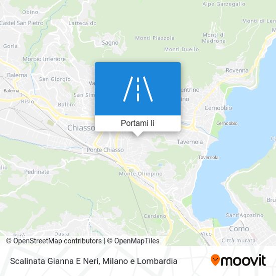 Mappa Scalinata Gianna E Neri