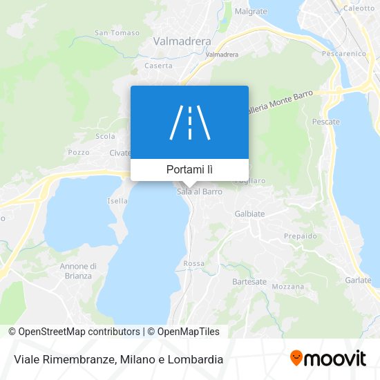Mappa Viale Rimembranze