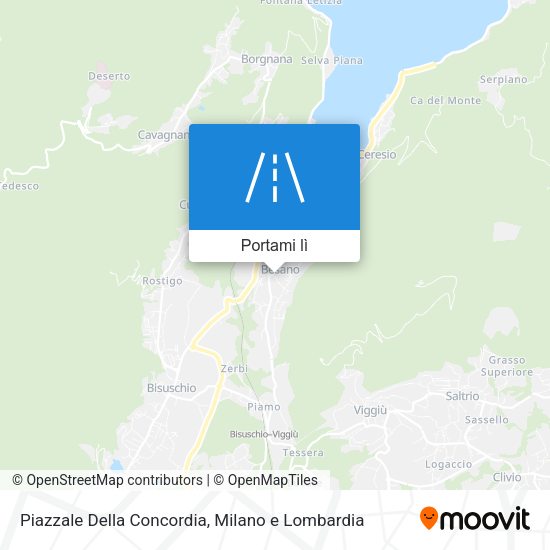 Mappa Piazzale Della Concordia