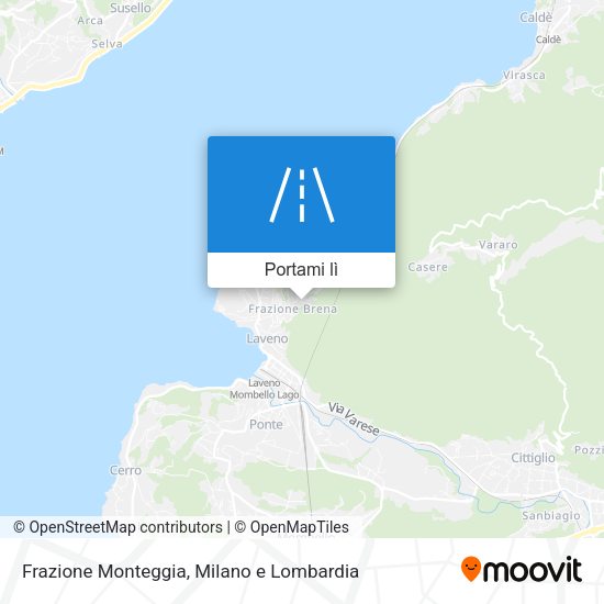 Mappa Frazione Monteggia