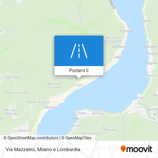Mappa Via Mazzaino