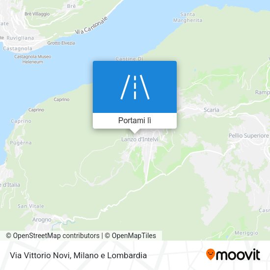 Mappa Via Vittorio Novi