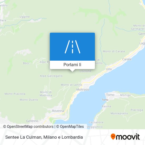 Mappa Sentee La Culman