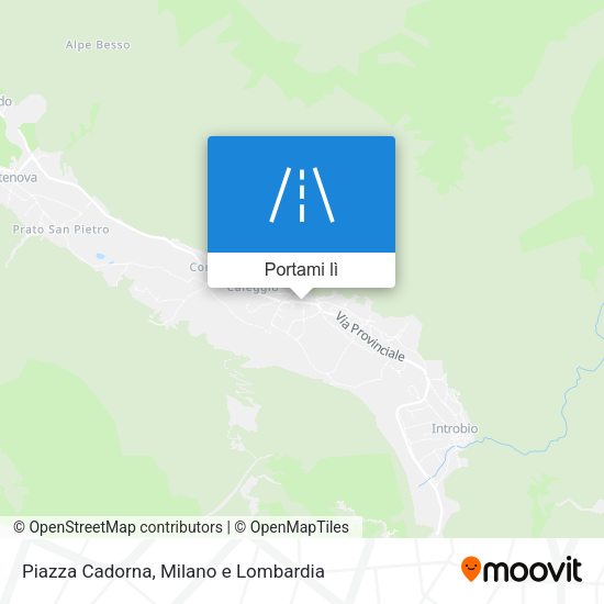 Mappa Piazza Cadorna
