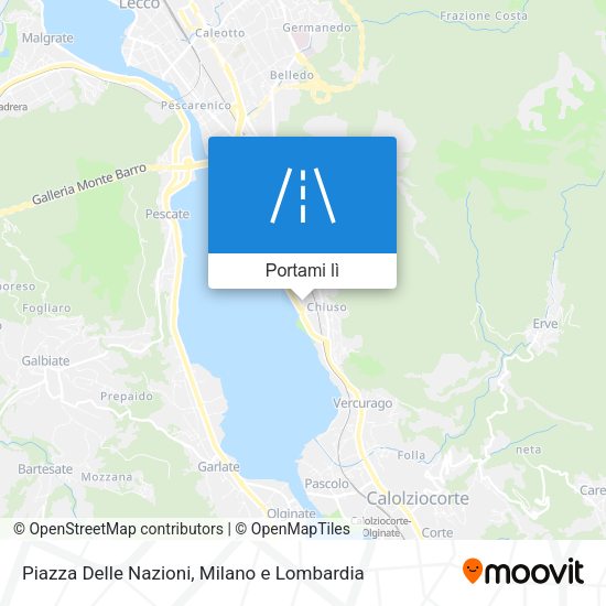 Mappa Piazza Delle Nazioni