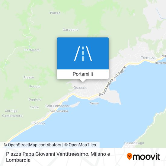 Mappa Piazza Papa Giovanni Ventitreesimo