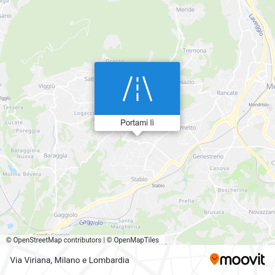 Mappa Via Viriana
