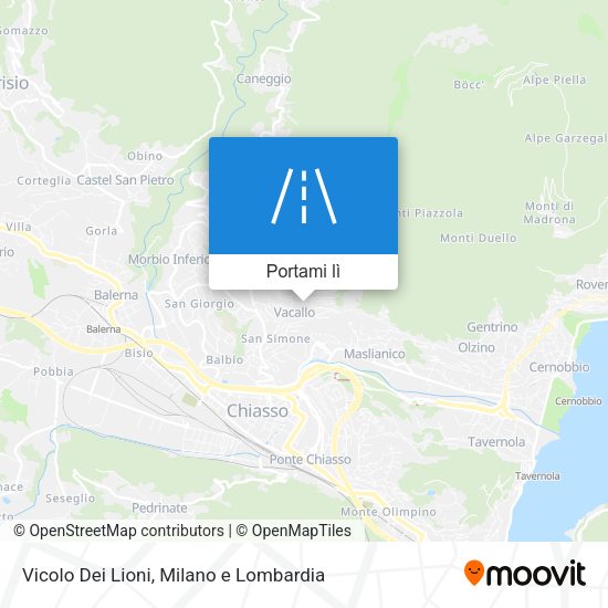 Mappa Vicolo Dei Lioni