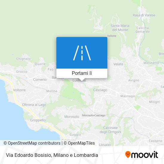 Mappa Via Edoardo Bosisio