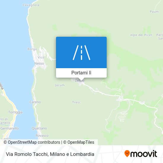 Mappa Via Romolo Tacchi