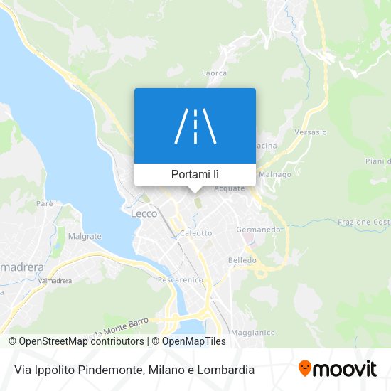 Mappa Via Ippolito Pindemonte