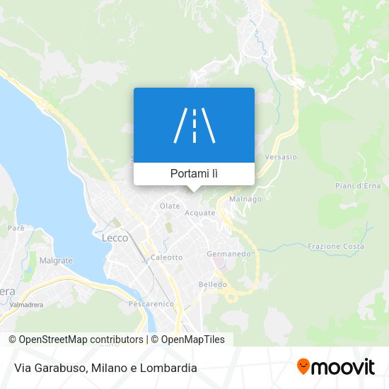 Mappa Via Garabuso