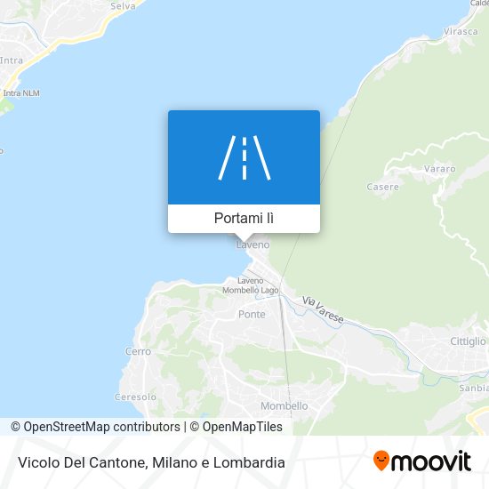 Mappa Vicolo Del Cantone