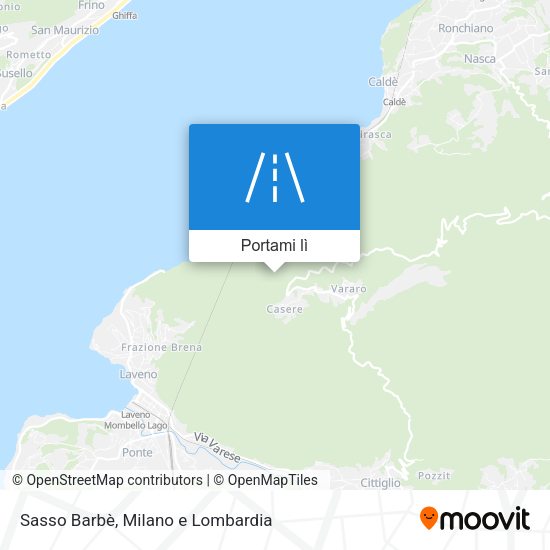 Mappa Sasso Barbè