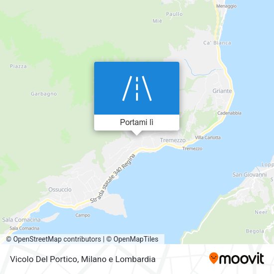 Mappa Vicolo Del Portico