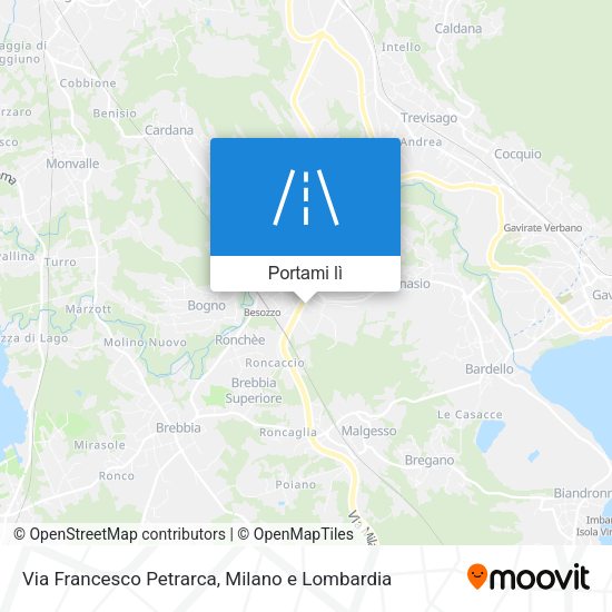 Mappa Via Francesco Petrarca