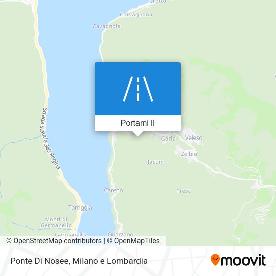 Mappa Ponte Di Nosee