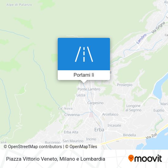 Mappa Piazza Vittorio Veneto