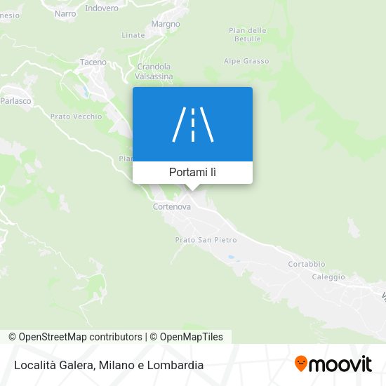 Mappa Località Galera