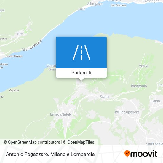 Mappa Antonio Fogazzaro