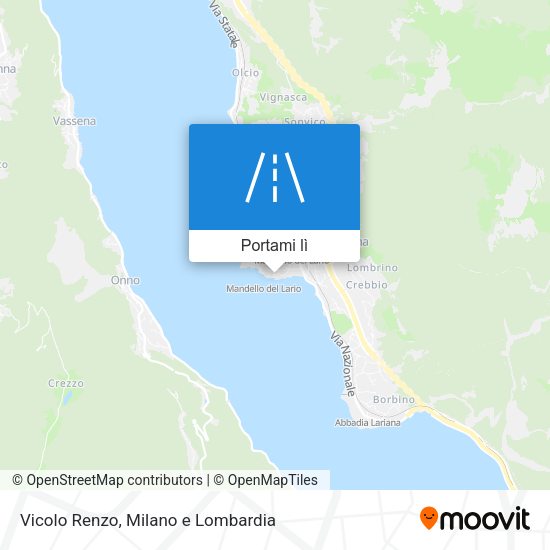 Mappa Vicolo Renzo