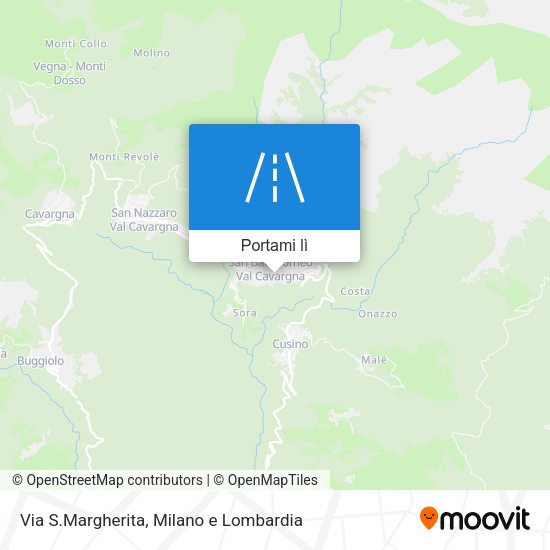 Mappa Via S.Margherita
