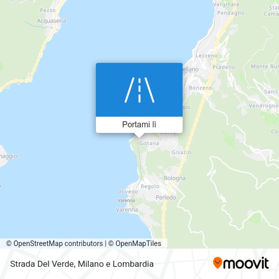 Mappa Strada Del Verde
