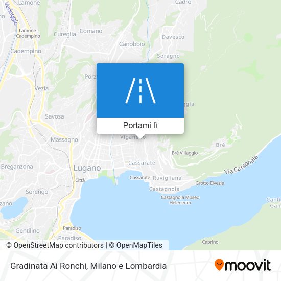 Mappa Gradinata Ai Ronchi