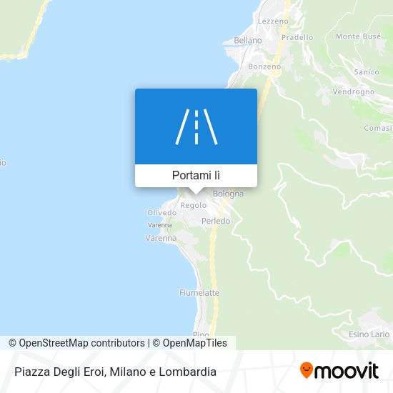 Mappa Piazza Degli Eroi