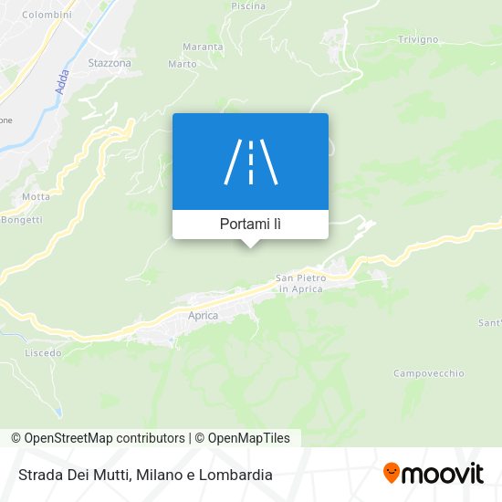 Mappa Strada Dei Mutti