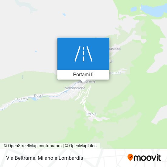 Mappa Via Beltrame