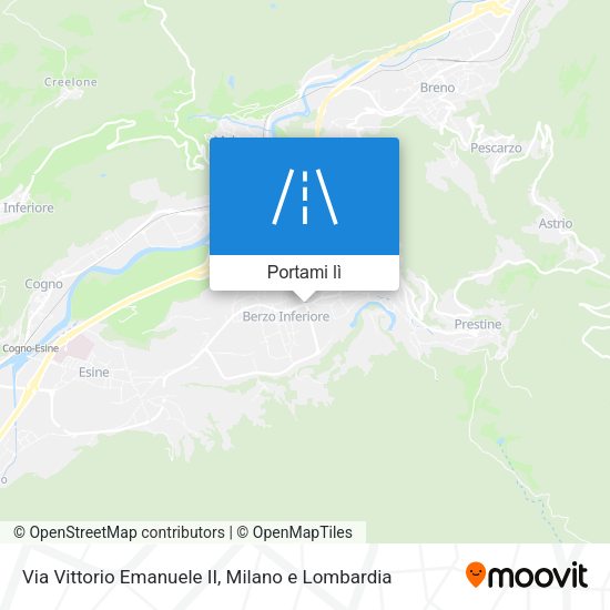 Mappa Via Vittorio Emanuele II