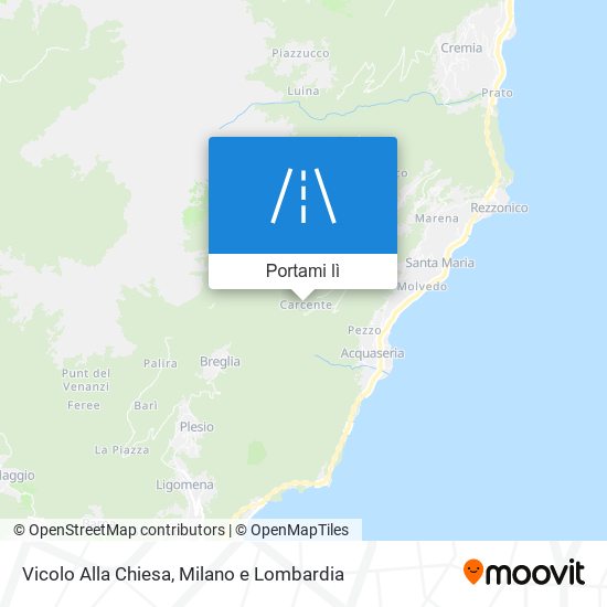 Mappa Vicolo Alla Chiesa